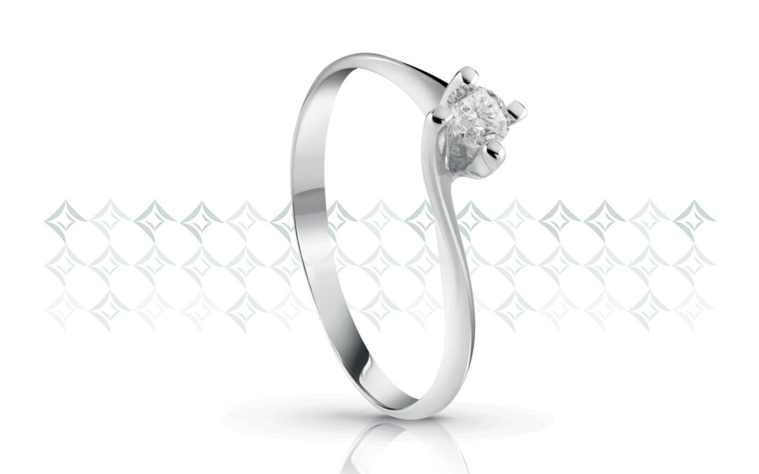 Solitario Valentino con diamante