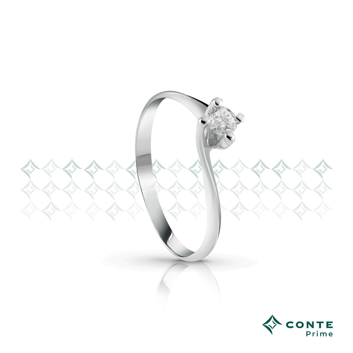 Solitario Valentino con diamante