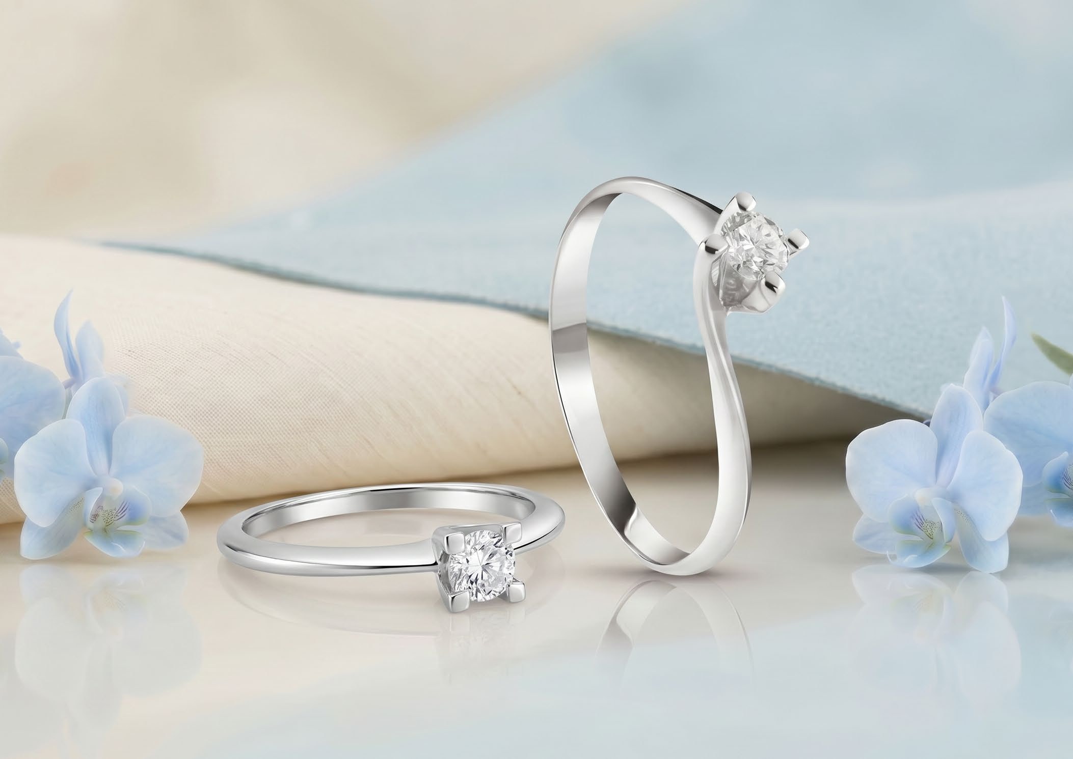 Collezione Classic di Conte Diamonds: anello con diamanti