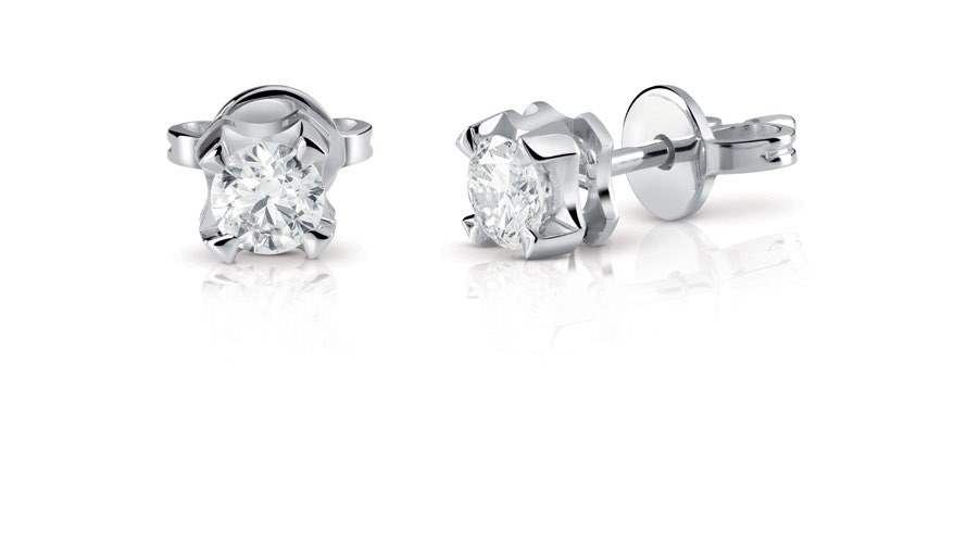 Collezione Onda di Conte Diamonds: collana, orecchini con diamanti
